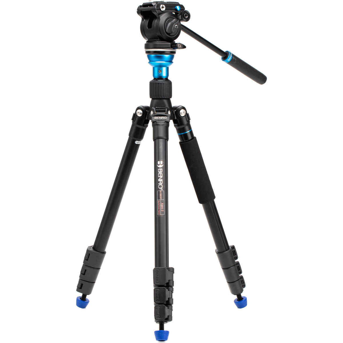A1883FS2PRO Aero Aluminum Video Tripod..
